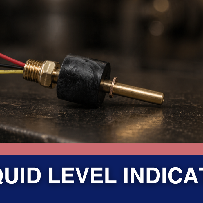 Banner with the text for Liquid Level Indicator